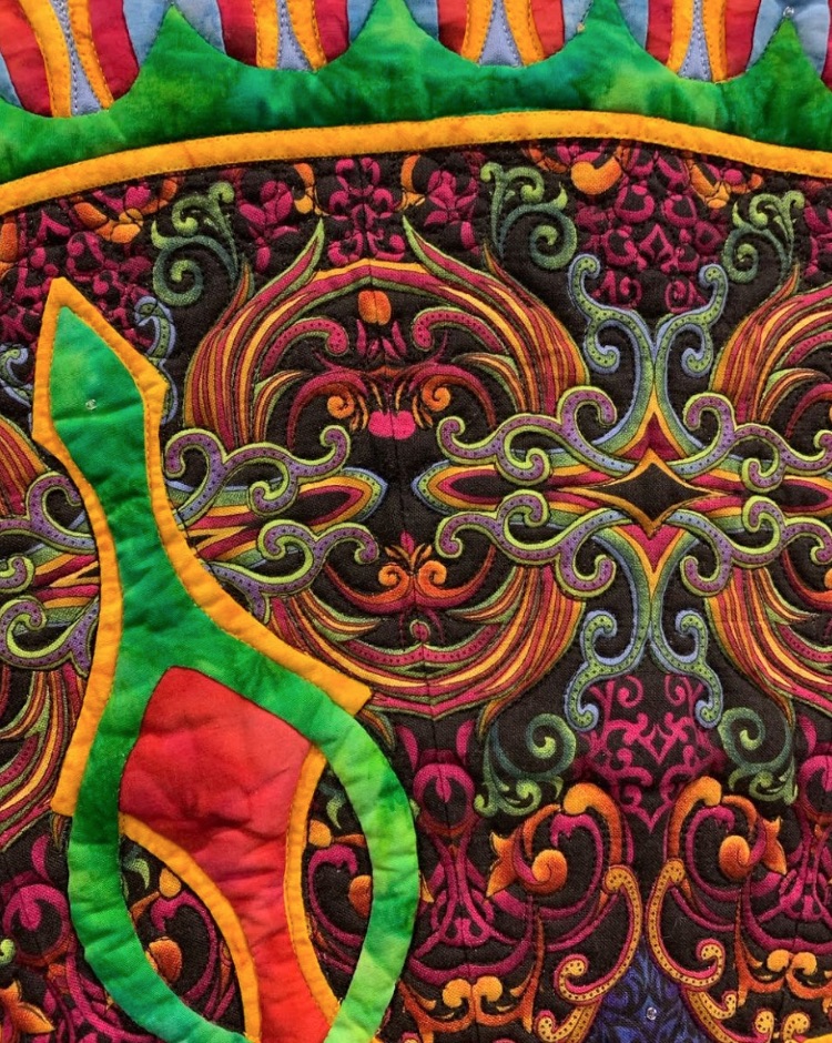 "Tropical Vacation" by Amy Allen - Detail